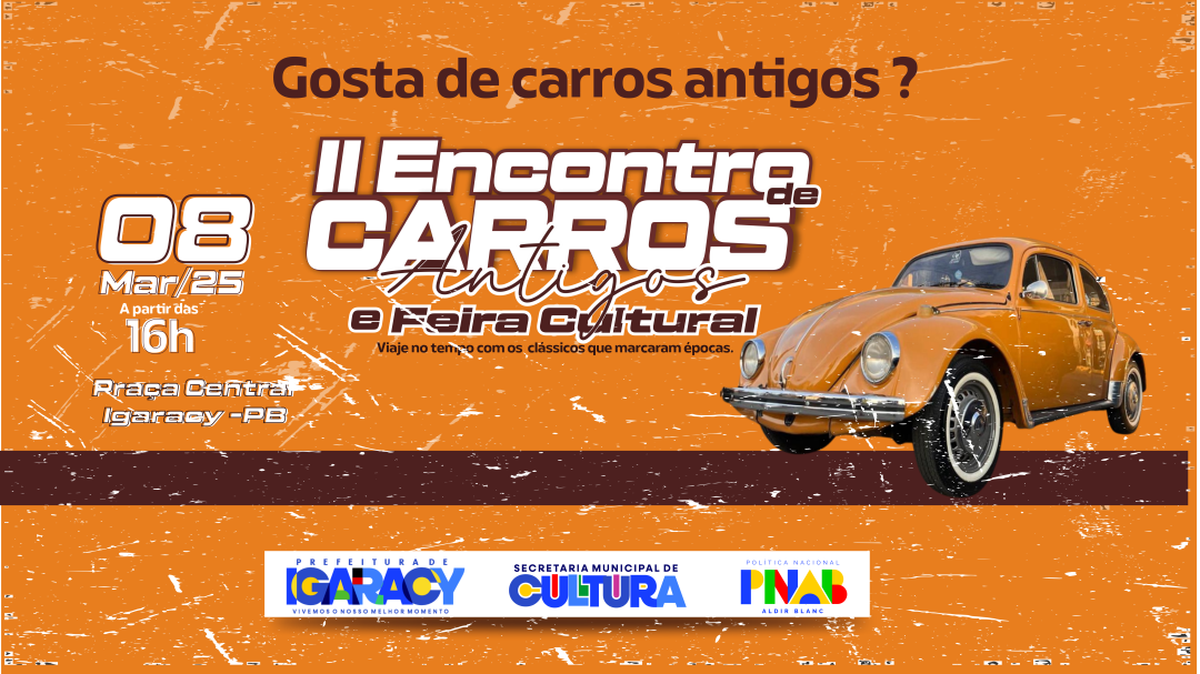 II Encontro de Carros Antigos e Feira Cultural em Igaracy