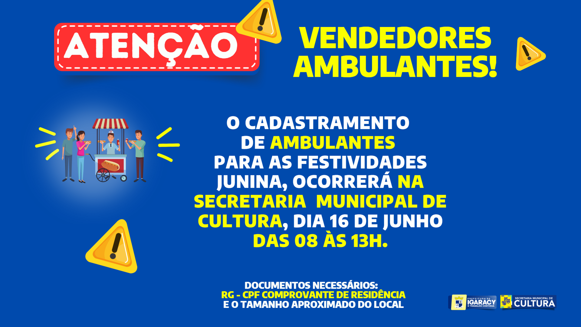 aviso festa