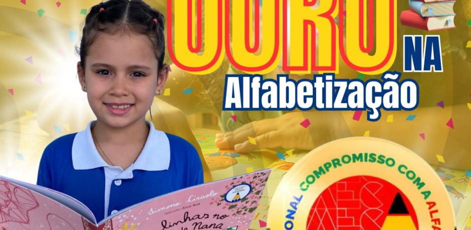 Rede Municipal de Ensino de Igaracy é contemplada com Selo Ouro de Compromisso com a Alfabetização