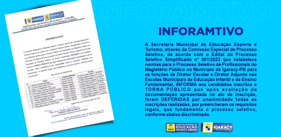 INFORMATIVO