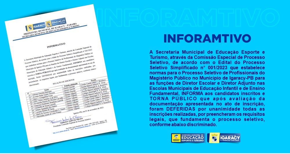 INFORMATIVO